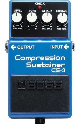 Pedal Boss Cs3 para Guitarra Compressor Sustain