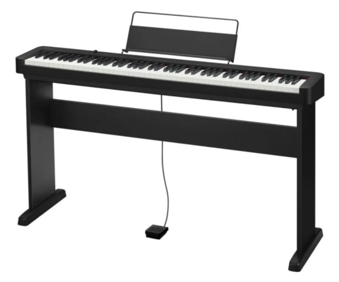 Piano Casio Digital 88 Teclas Cdp-s100 Sensitivo Com Base Cs-46P