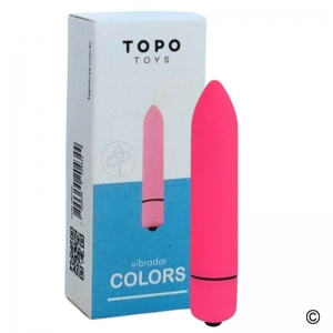 Cápsula 10 Vibrações Colors Pink- Topo Toys