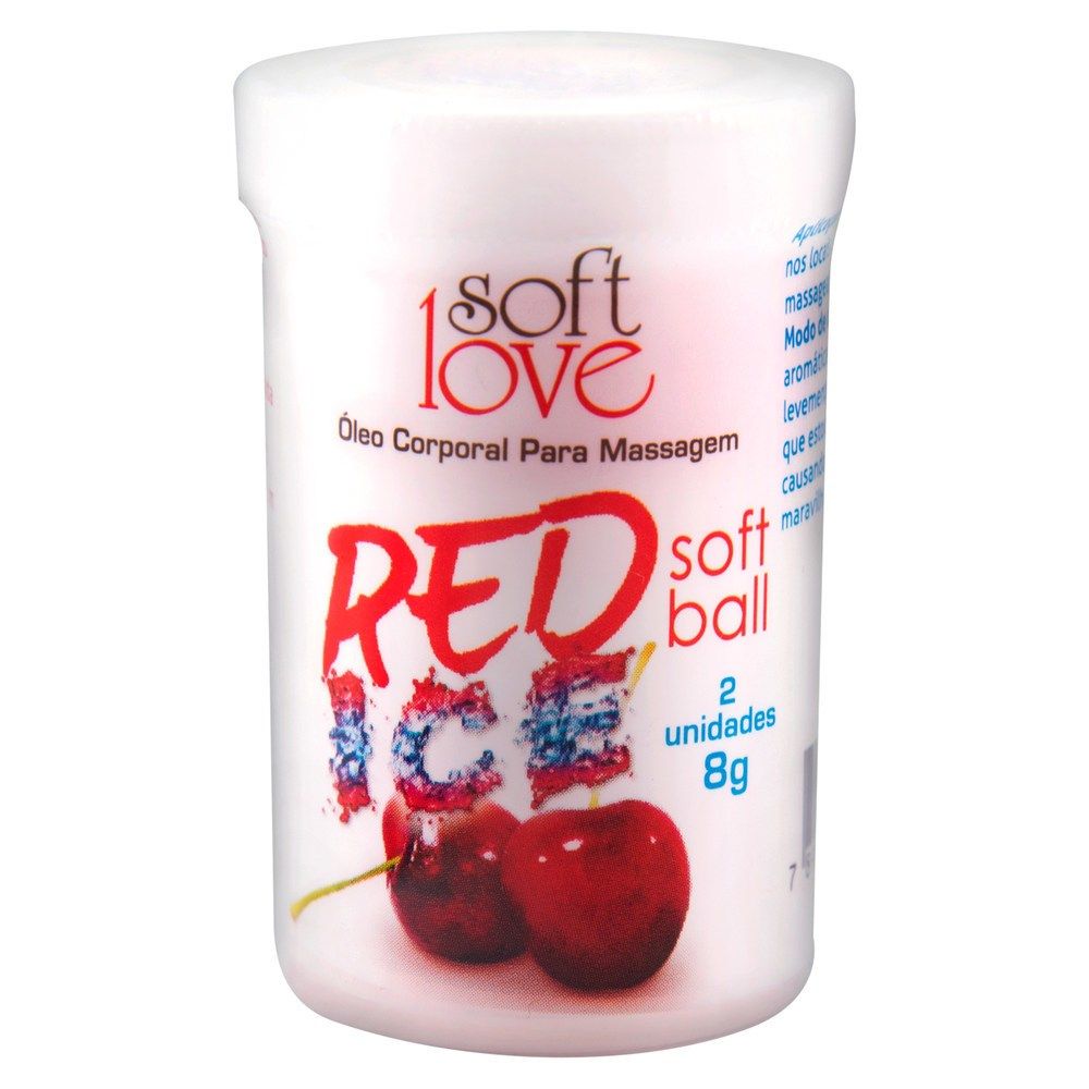 Bolinha Explosiva Soft Ball Red Ice - Soft Love