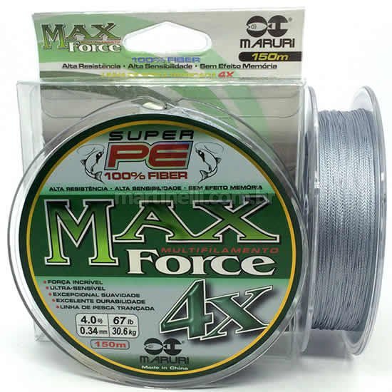 Linha Multifilamento Maruri Max Force 4X - 150m