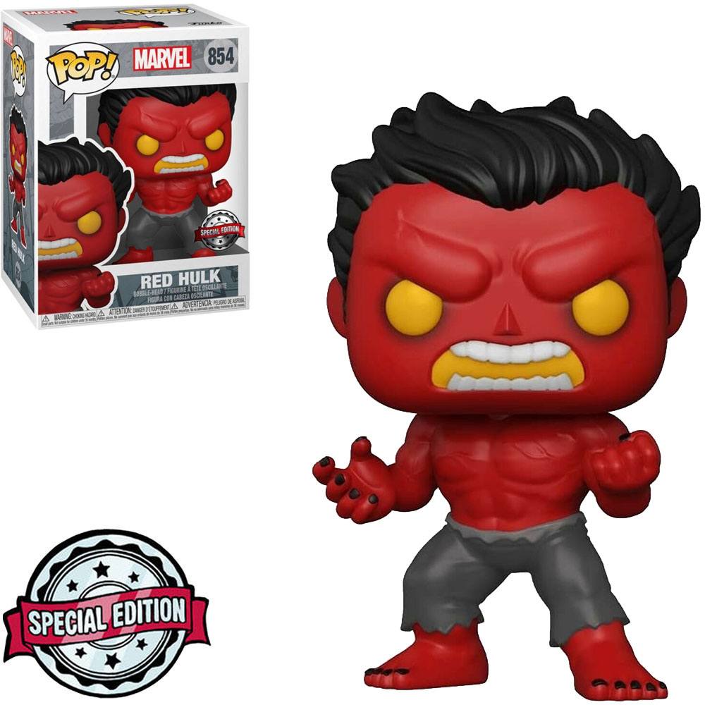 Red Hulk 854 Funko Pop Marvel Exclusive