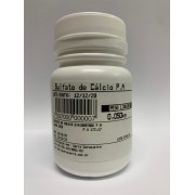 Sulfato de Cálcio PA Embalagem 50g