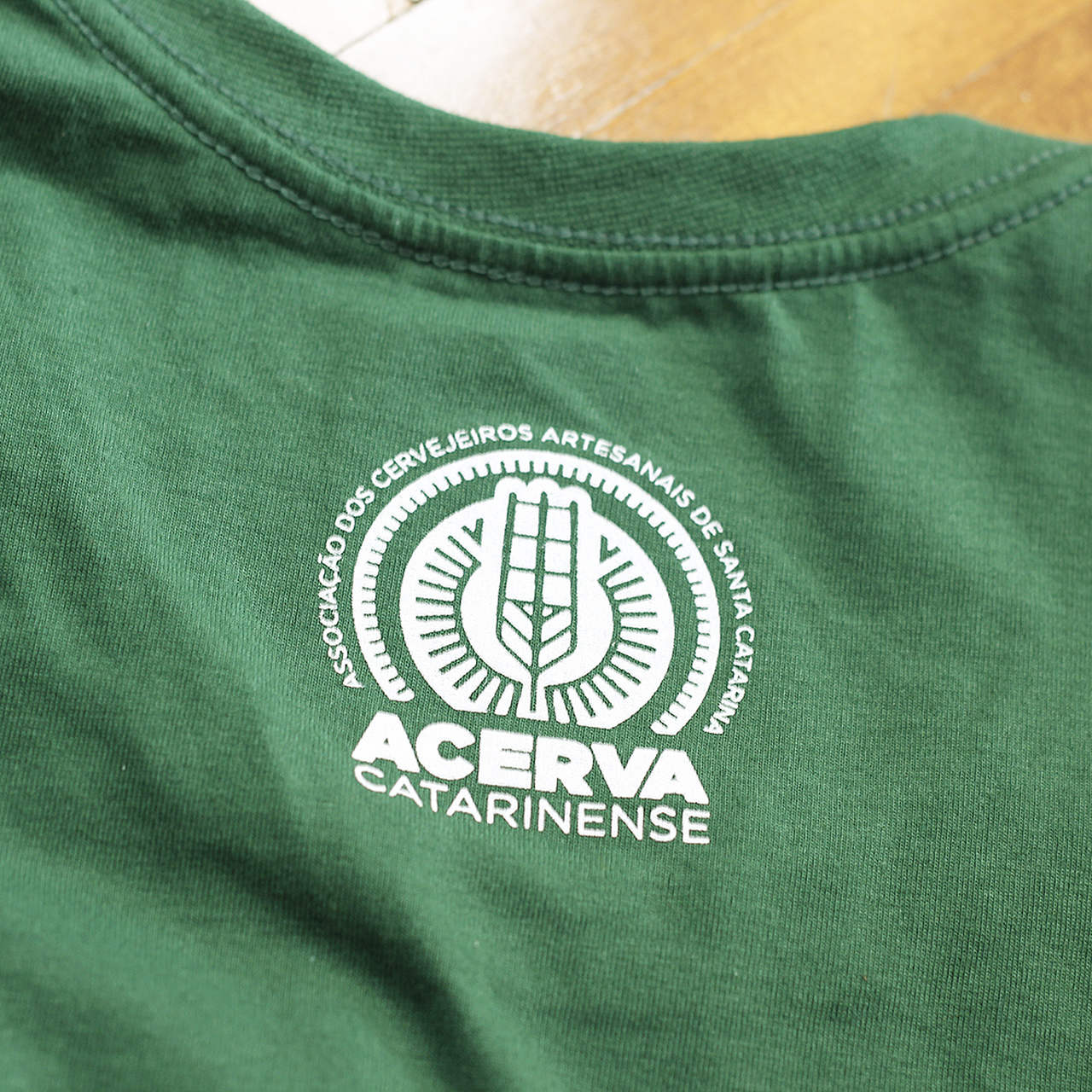 Camiseta Masculina Acerva Catarinense Verde - Maria Cervejeira