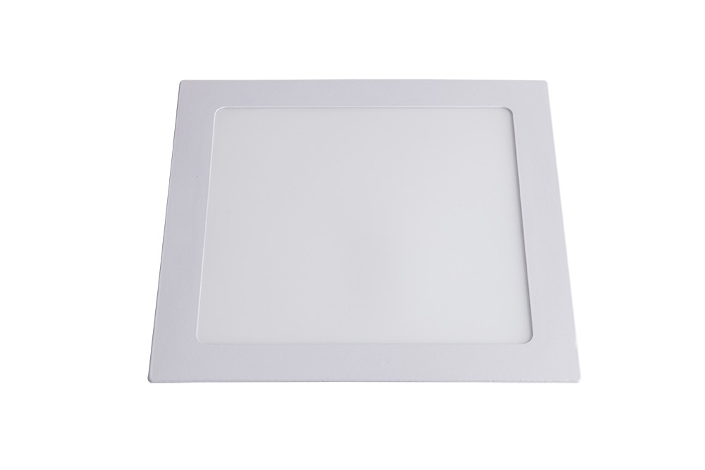 Plafon de Embutir Slim LED Quadrada 18W 6500K Luz Branca