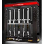 Clareador Dental Power Bleaching 22% BM4 -  Kit com 5 Seringas