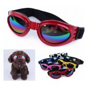 Óculos De Sol Para Cães Com Proteção Uv - Cor Bordô