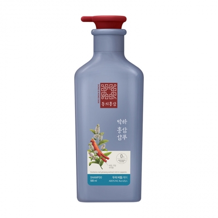 Shampoo Peppermint Red Ginseng - 500mL