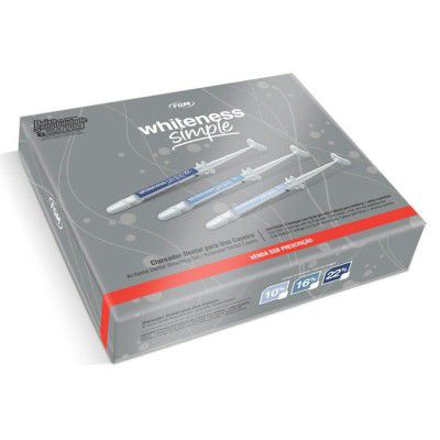 Clareador White Simple 16% FGM - Kit com 5 unidades