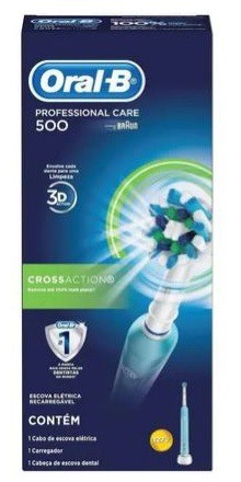 Escova Elétrica Professional Care 500 Cross Action 220v - Oral-B