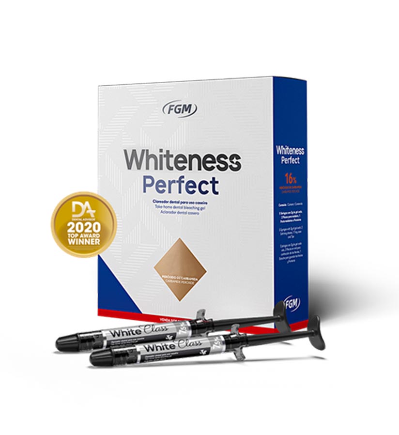 Kit Clareador Dental Whiteness Perfect 22% + White Class 7,5%