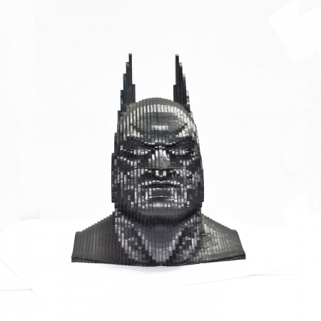 Busto Decorativo Batman De Madeira MDF
