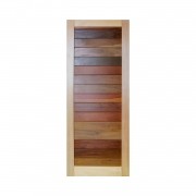 Porta de madeira maciça pm malber 506 - 80x210cm