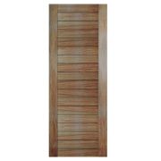 Porta de madeira maciça almofadada modelo pm - Mauber Cumaru