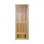 Porta de madeira maciça pm paris 504 - 80x210cm