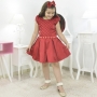 Vestido Vermelho Rubi Infantil