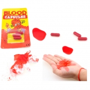 06 capsulas do sangue do vampiro  (Blood Capsules). Q