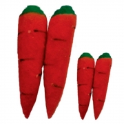 4 Cenouras sem fim -0 2 Grande e 2 Peq - Multi Carrots Family  (Cenoura de Espuma )  R+