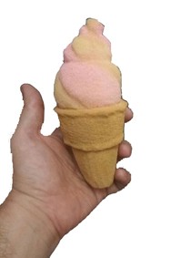 Sorvete Espuma - Sponge ice cream R+