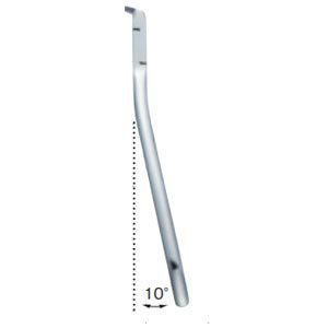 30-550FL - Alicate ortodôntico para corte distal com corte em flush (rente ao tubo) e cabo longo angulado  - N&F Ortho Dental