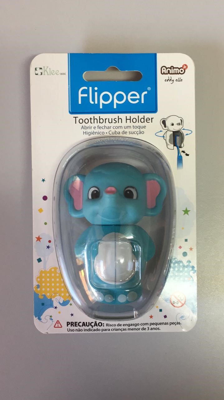 Porta escova para crianças - Flipper  - N&F Ortho Dental