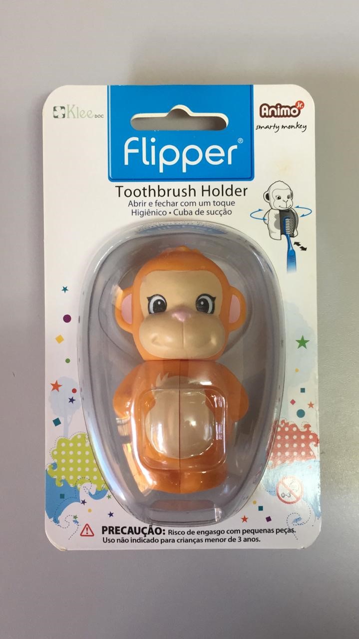 Porta escova para crianças - Flipper  - N&F Ortho Dental