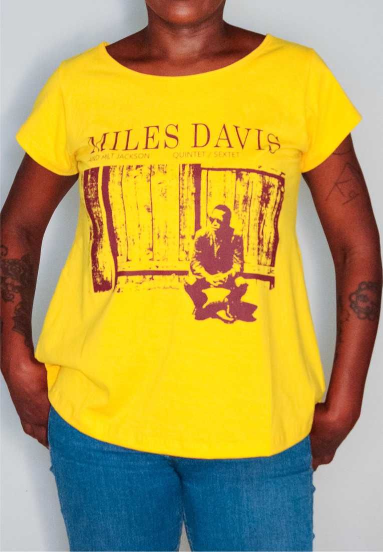 Camiseta Miles Davis Masculina