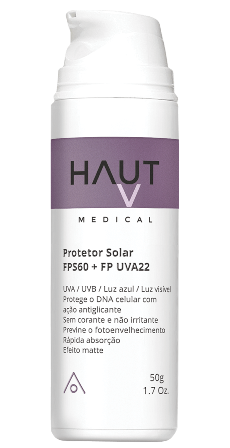 PROTETOR SOLAR FPS 60 + UVA 22 - HAUT MEDICAL (50G)  - Misstética