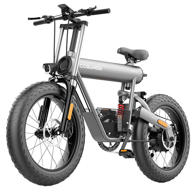 Bicicleta Elétrica Autopropelida Coswheel T20 Plus 20 Ah