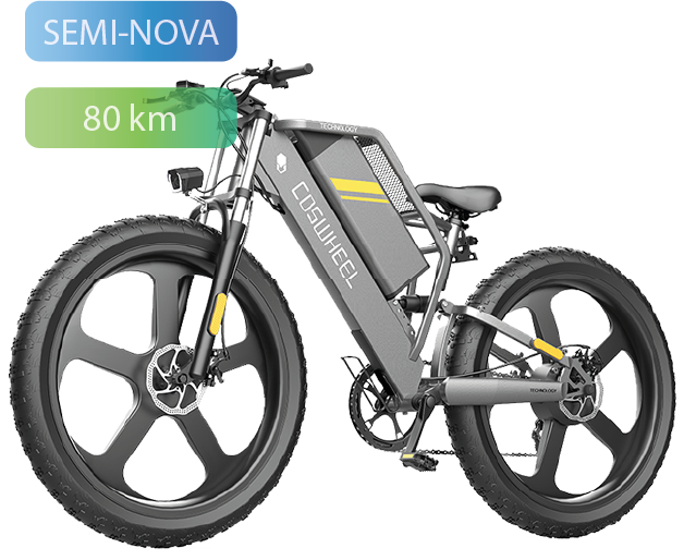 Bicicleta Elétrica Fat Bike Coswheel T26 MAX 25 Ah SEMINOVA