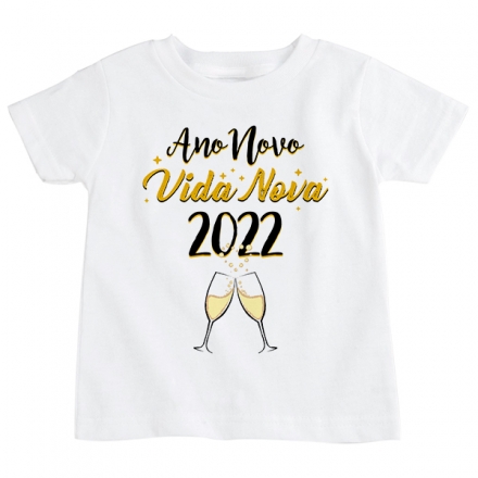 Camiseta Infantil Ano Novo CA0929