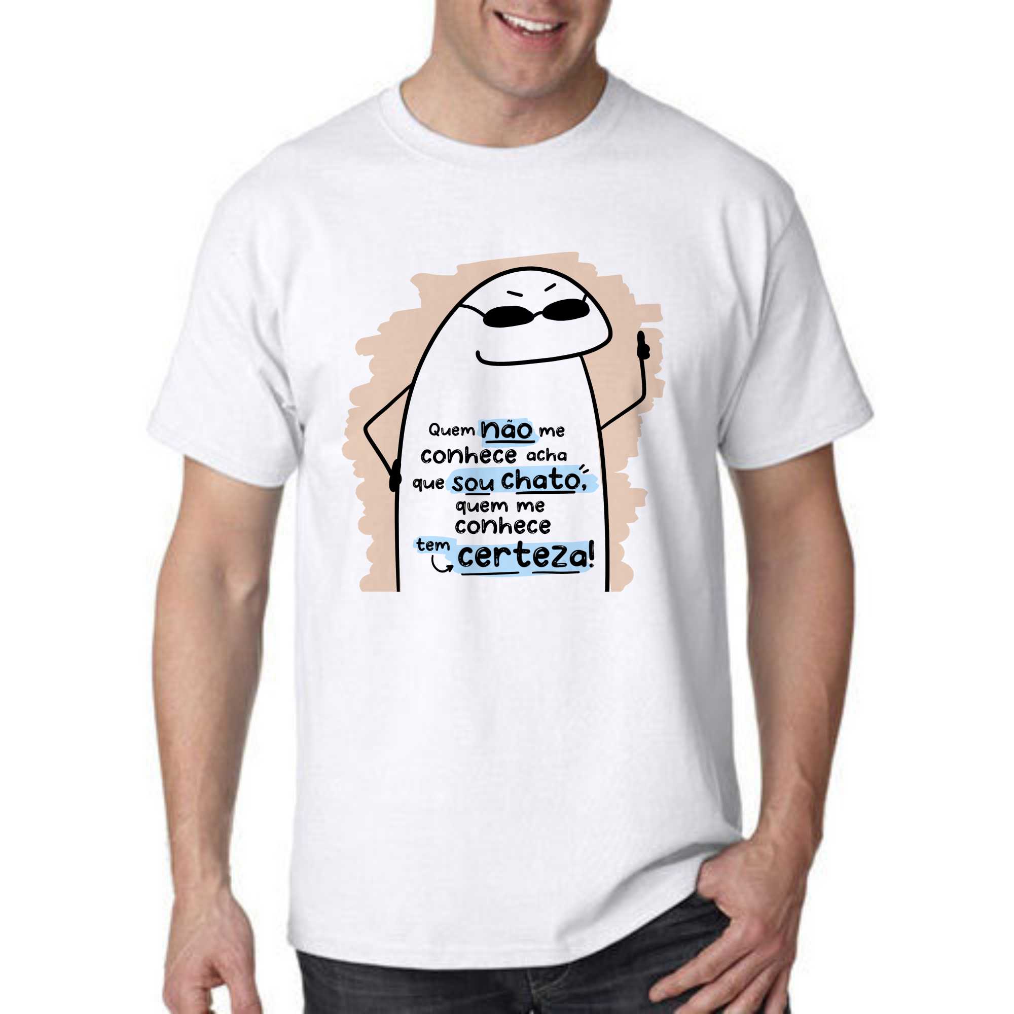 Camiseta Unissex Estampada Flork Meme  - CA4000