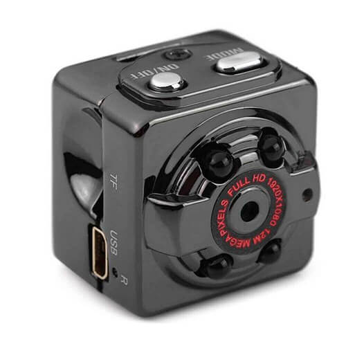 Micro Câmera Espiã com Sensor Presença e Visão Noturna - Empório Forte