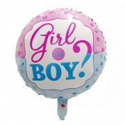 Balão Metalizado Revelação Girl or Boy