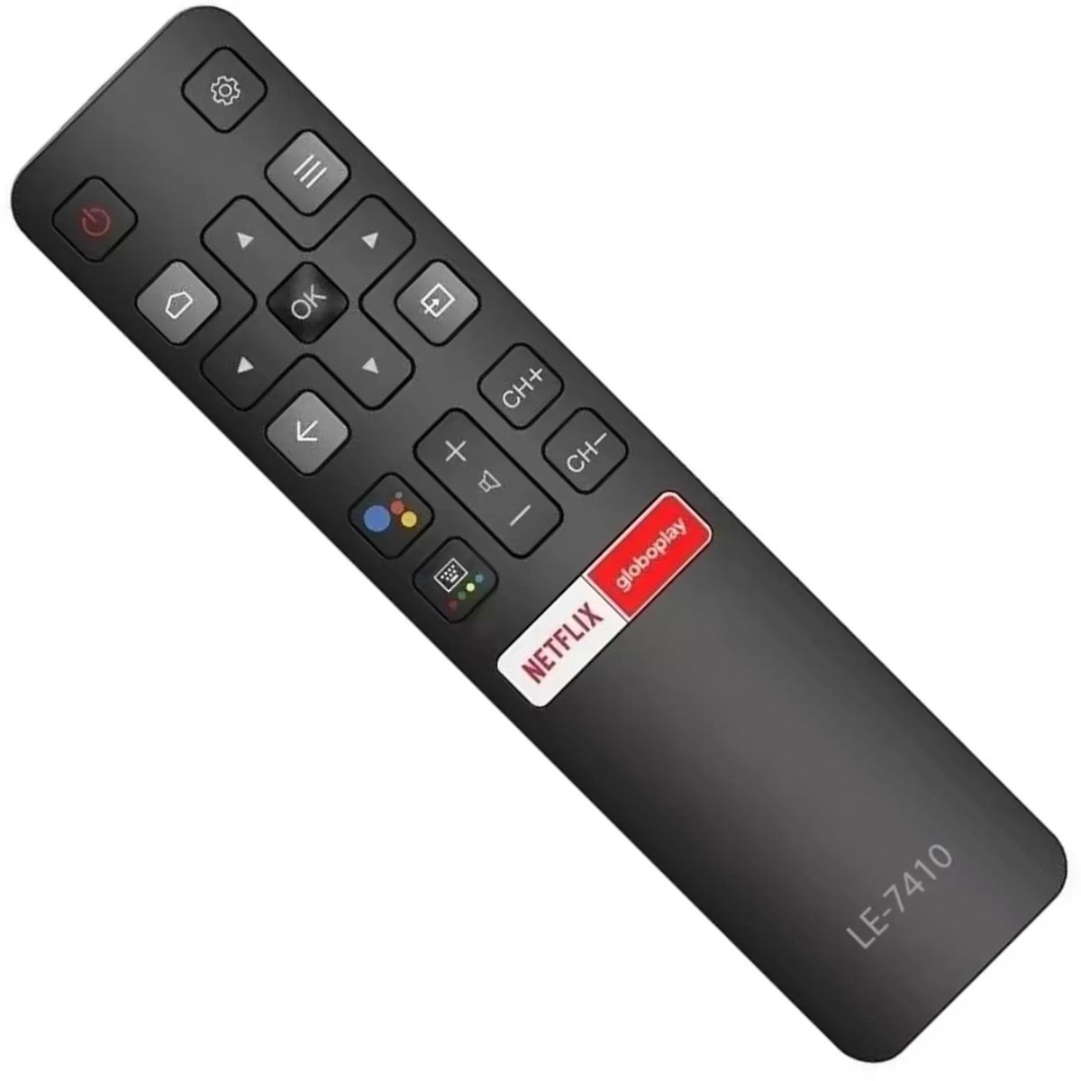 2 Controles TCL Rc802v 55p8m Tv Smart Netflix com Pilhas - Foto 9