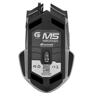 Mouse Gamer RGB M5 USB Fortrek + Headset Black Hawk Fortrek - Foto 7