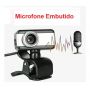 Webcam com Microfone Brazil PC V4 Cabo 1.5m Preto/Prata - Foto 2