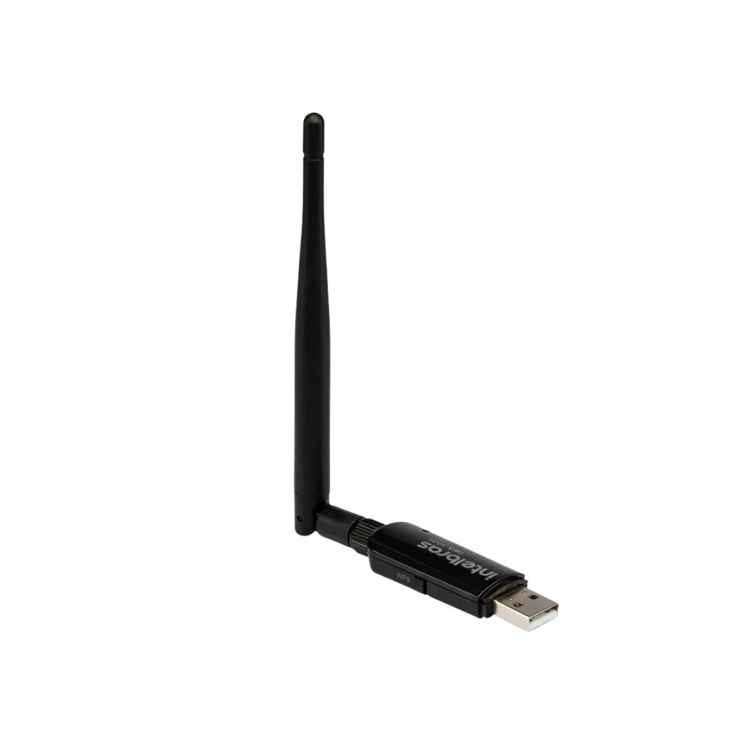 Adaptador Wifi USB IWA 3001 Intelbras com Antena - Foto 0