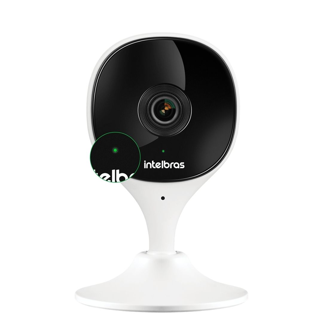 Kit 2 Câmeras Wifi IP Full HD IMX Mibo Intelbras Branca