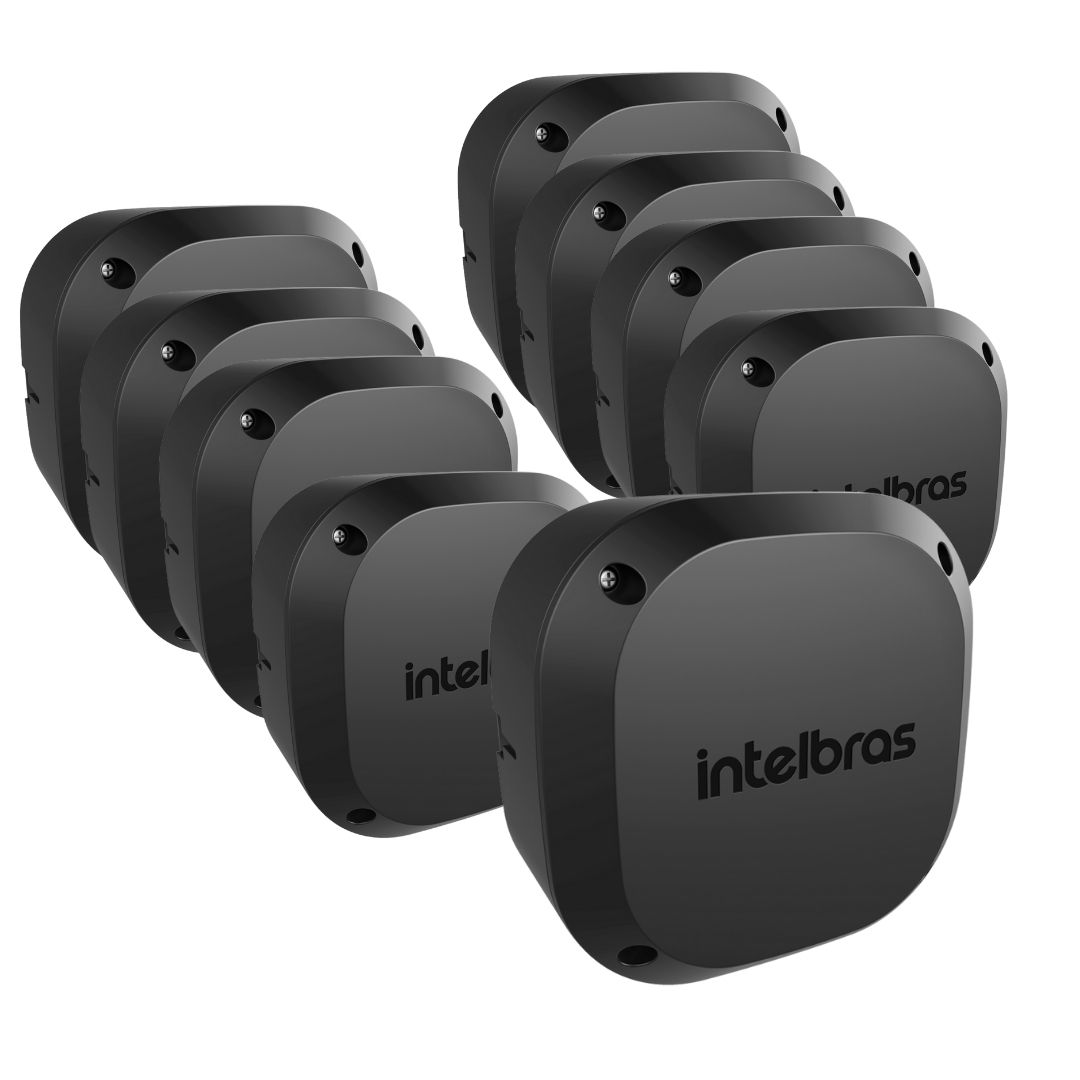 9 Caixas Proteção Câmera Vbox 1100 E Externa Black Intelbras - Foto 0