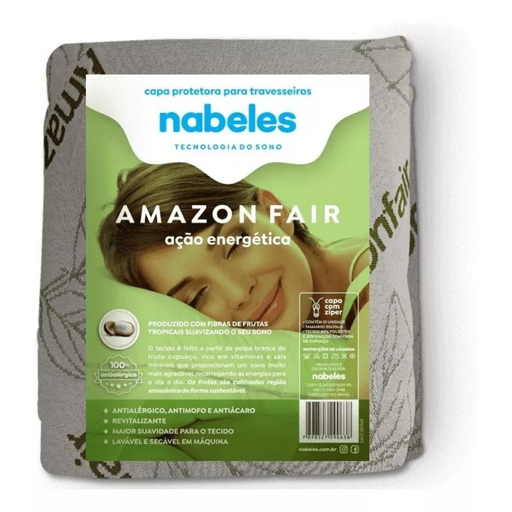 Capa Protetora Para Travesseiro Amazonfair - Nabeles