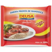 Farofa Pronta de Mandioca Sabor Bacon 500g