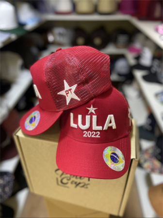 Boné Personalizado Lula