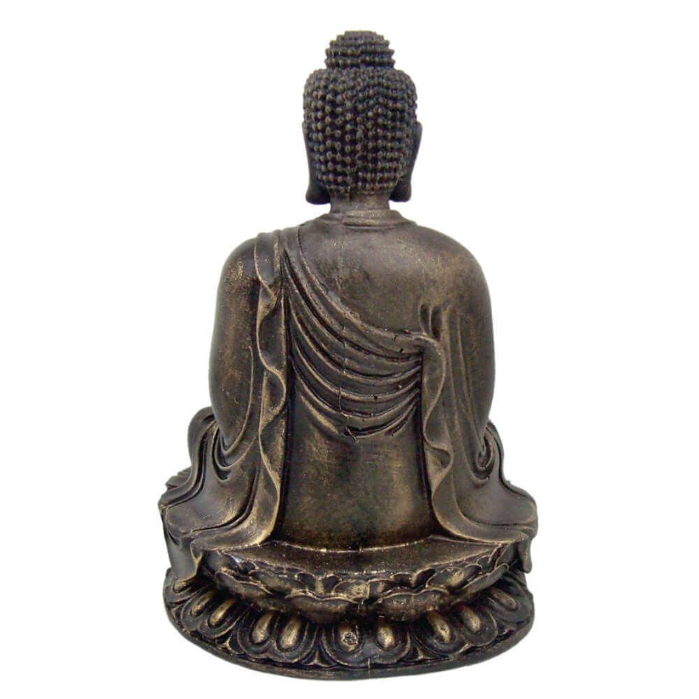 Buda Hindu com base Meditação Meditando Estátua Decoração.