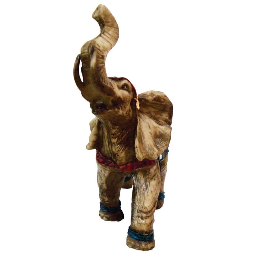 Estátua Elefante Indiano decorado grande