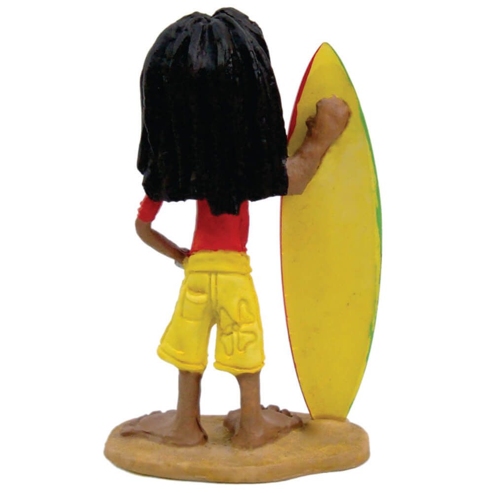 Surfista Bob Marley prancha decoração Médio