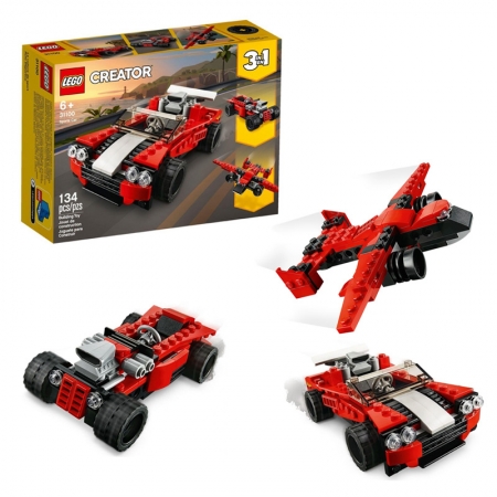Lego Creator 3 Em1 Carro Esportivo 31100 - 134 Peças