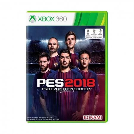 PES 2018 Pro Evolution Soccer Xbox 360 - USADO