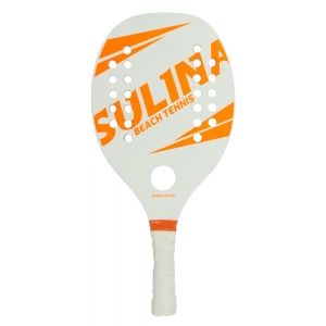 Raquete Beach Tennis Sulina Branco/laranja