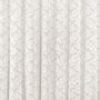 Cortina Serena para Trilho Comum Tecido Renda Floral e Malha 2,00m x 1,70m Sala Quarto - Palha